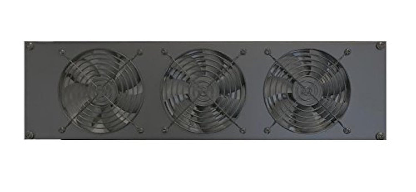 Coolerguys 3U Rackmount Cooling Kit (High Speed) - 19" Length - Server Rack Compatible