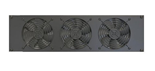 Coolerguys 3U Rackmount Cooling Kit (High Speed) - 19" Length - Server Rack Compatible