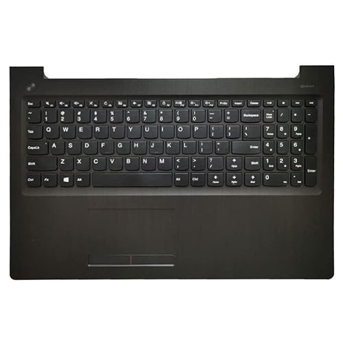 Laptop Replacement Keyboard Compatible for Lenovo IdeaPad 310-15 310-15ISK 310-15ABR, 510-15 510-15ISK 510-15IKB US Layout with Palmrest Cover Case