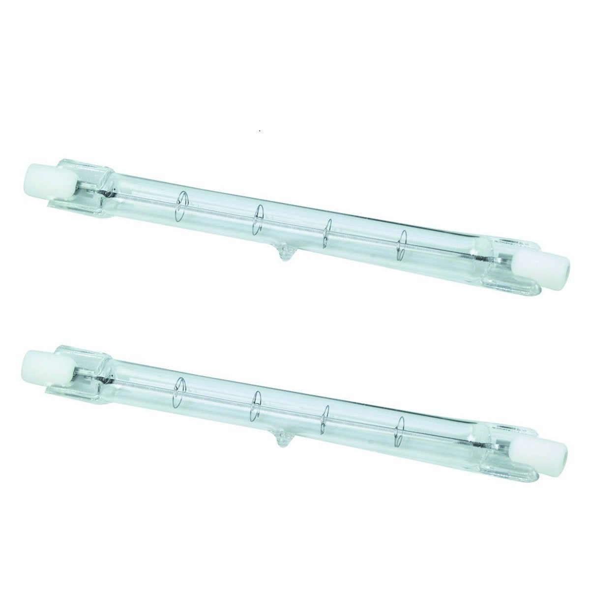 (Set of 2) 150 Watt 110-130 Volts Replacement Halogen Bulbs 3.1" L x 3/8" Diameter Work Light