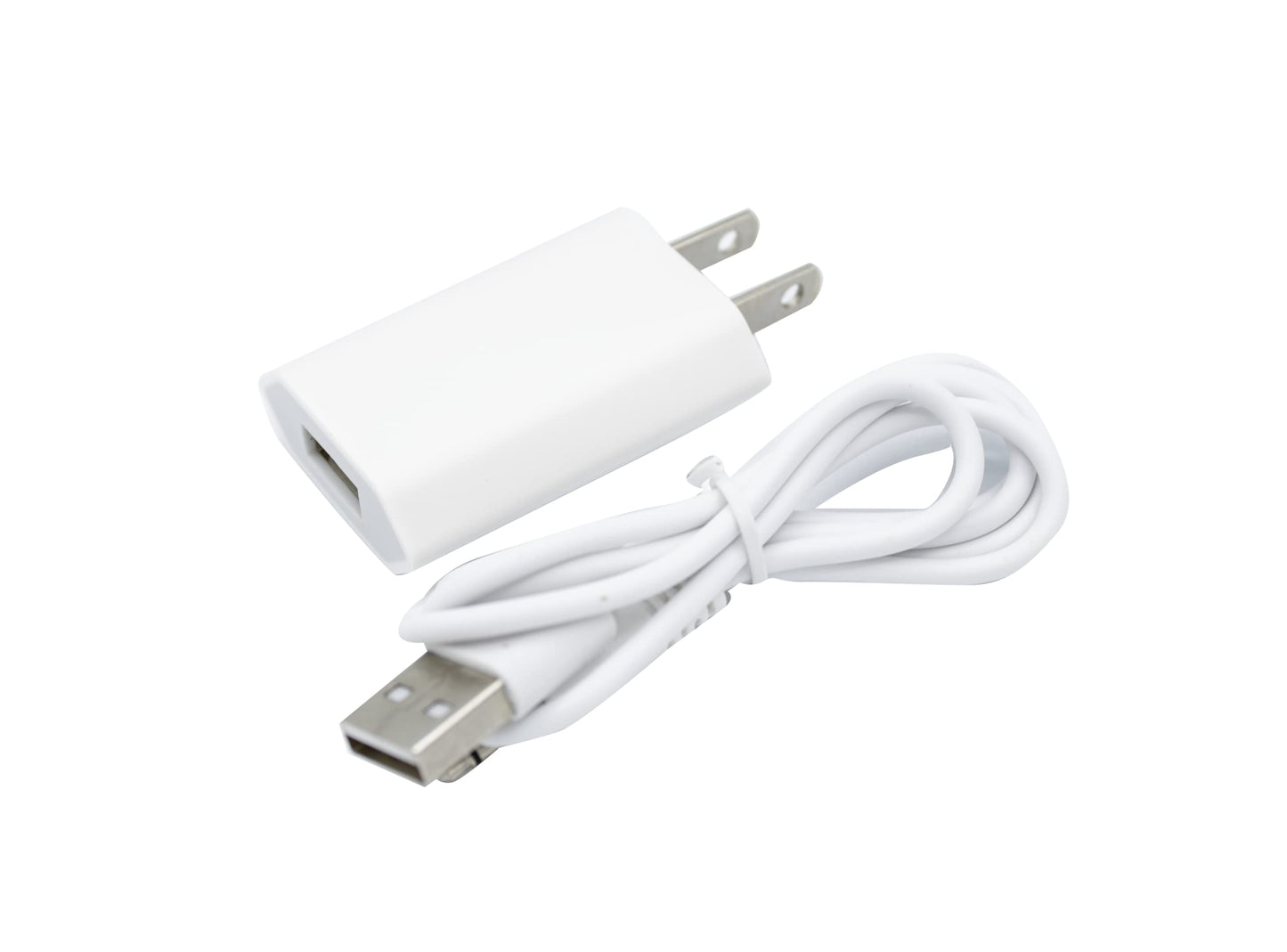 Shibari Mini Halo Replacement USB Charge Cable and Wall Adapter (White)