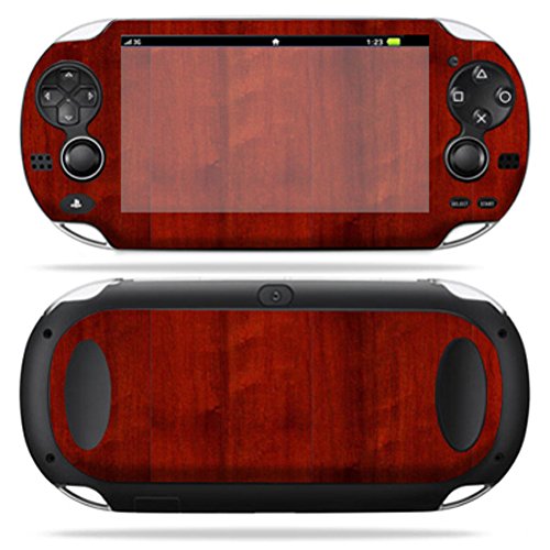 MightySkins Skin Compatible with PS Vita PSVITA Playstation Vita Portable wrap Sticker Skins Cherry Wood