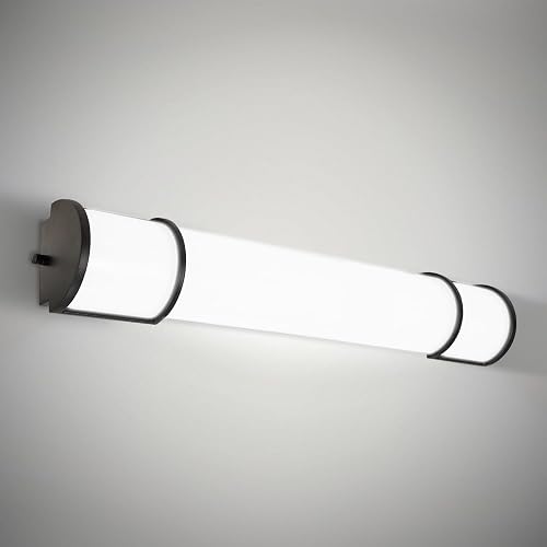 ASD LED 36" Vanity Flush Mount Light Fixture, Linear Bathroom Lighting Bar | 3CCT, Dimmable, Energy Star, ETL Listed | 30W 2650LM 3000-5000K 120V |