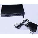 UbiGear New Rj45 Mini 10/100mbps 8 Ports Fast Ethernet Network Switch for Desktop Pc