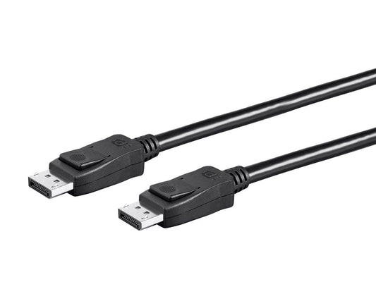 Monoprice DisplayPort 1.4 Cable - 32.4 Gbps, 8K@60Hz, 4K@120Hz, Dynamic HDR, High Bit Rate 3, Display Stream Compression 1.2, 6 Feet, Black - Select
