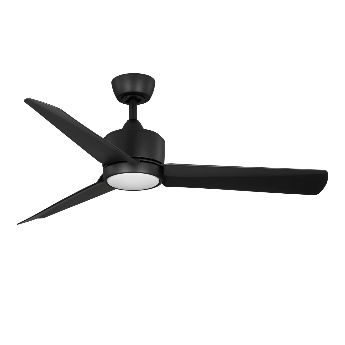 kathy ireland HOME 52" Captiva Ceiling Fan with Light & Remote, Damp Rated Indoor/Outdoor, Energy-Efficient 6-Speed DC Motor, Adjustable 6-CCT LED