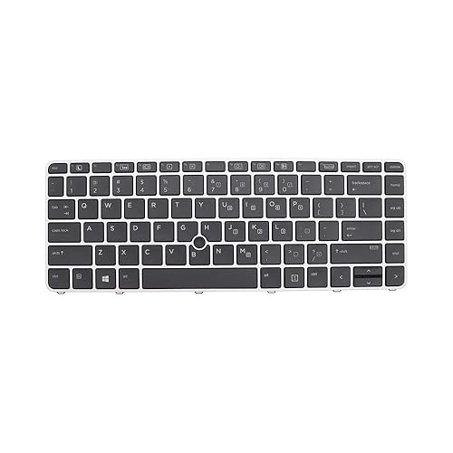 New Replacement for HP EliteBook 840 G3/745G3 Zbook 14u G4 Keyboard, US - 836308-001/821177-001/819877-001 - Backlit