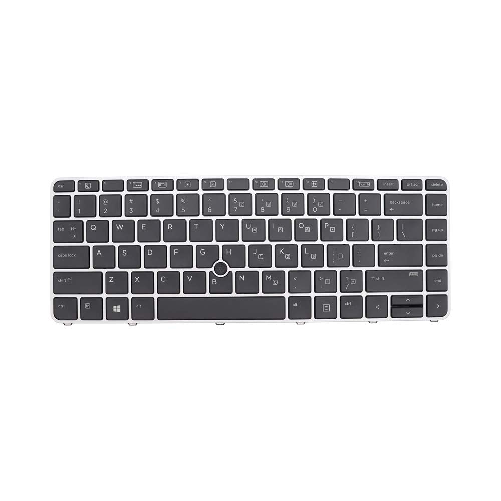 New Replacement for HP EliteBook 840 G3/745G3 Zbook 14u G4 Keyboard, US - 836308-001/821177-001/819877-001 - Backlit