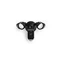 Ring Floodlight Cam Wired Plus (newest model), Outdoor home or business security with motion-activated 1080p HD video and floodlights, Black