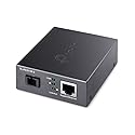 TP-Link TL-FC311B-2 | Gigabit WDM SFP to RJ45 Fiber Media Converter | Fiber to Ethernet Converter | 10/100/1000Mbps RJ45 Port to 1000Base-LX