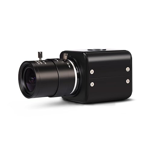 MOKOSE HDMI Camera,1080P HD Digital Security Camera, Industry Digital C-Mount Camera with 2.8-12mm Varifocal HD Lens, OSD Menu