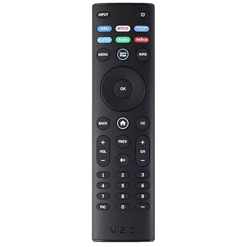 OEM Replacement Remote Control XRT140 for All VIZIO Smartcast D/E/M/P/V/PX Series Smart TVs (Vudu/Netflix/PrimeVideo/Xumo/Hulu/Redbox)