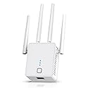 WiFi Extender, 2026 Fastest WiFi Booster 1200Mbps Dual Band (5GHz/2.4GHz) WiFi Extenders Signal Booster for Home, WiFi Repeater with Ethernet Port