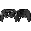 EXknight Leverback FPS Mechanical Paddles Attachment, Back Buttons Gaming Paddles for PS5 Controller (Black)
