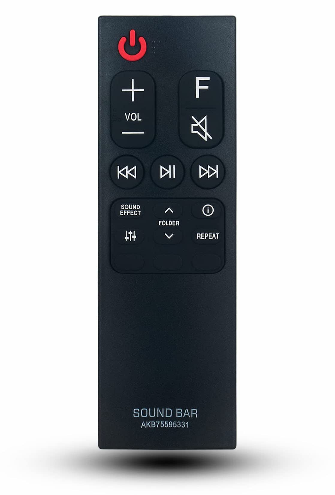 Replacement Soundbar Remote Control for LG Sound Bar SL6Y SN6Y S65S3-S SL5Y SPN5B-W SPL5B-W SL4Y SL4 SNC4R SPH4B-W SPJ4-S SPH4B-W SN7CY SL7Y