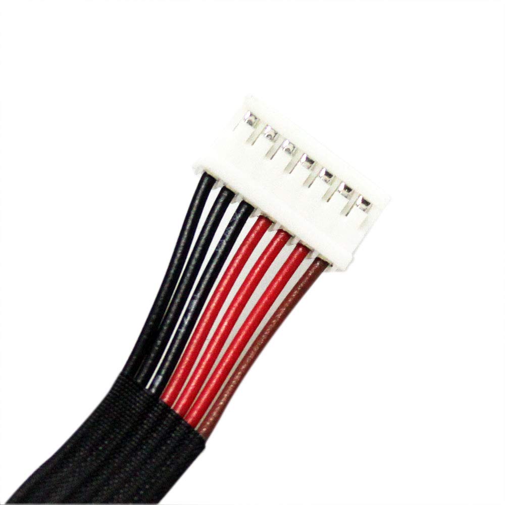 Zahara DC Power Jack with Cable Harness Replacement for Dell Latitude 7214 5404 7404 5414 Rugged TDP-105HSR2-D
