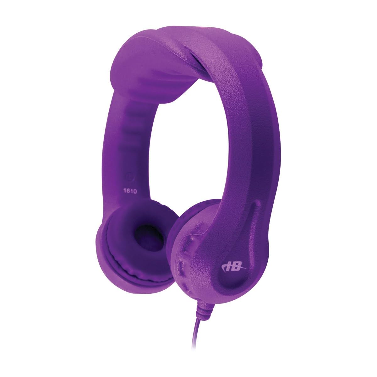 HamiltonBuhl Flex‑Phones Kids Headphones - Durable EVA Foam, Volume‑Limited 85 dB, Chew‑Resistant Dura‑Cord, Safe for Ages 3+, On‑Ear Classroom…