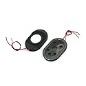 uxcell 2 Pcs 1W 8 Ohm Oval Magnet Speaker Loudspeaker 30mmx20mm