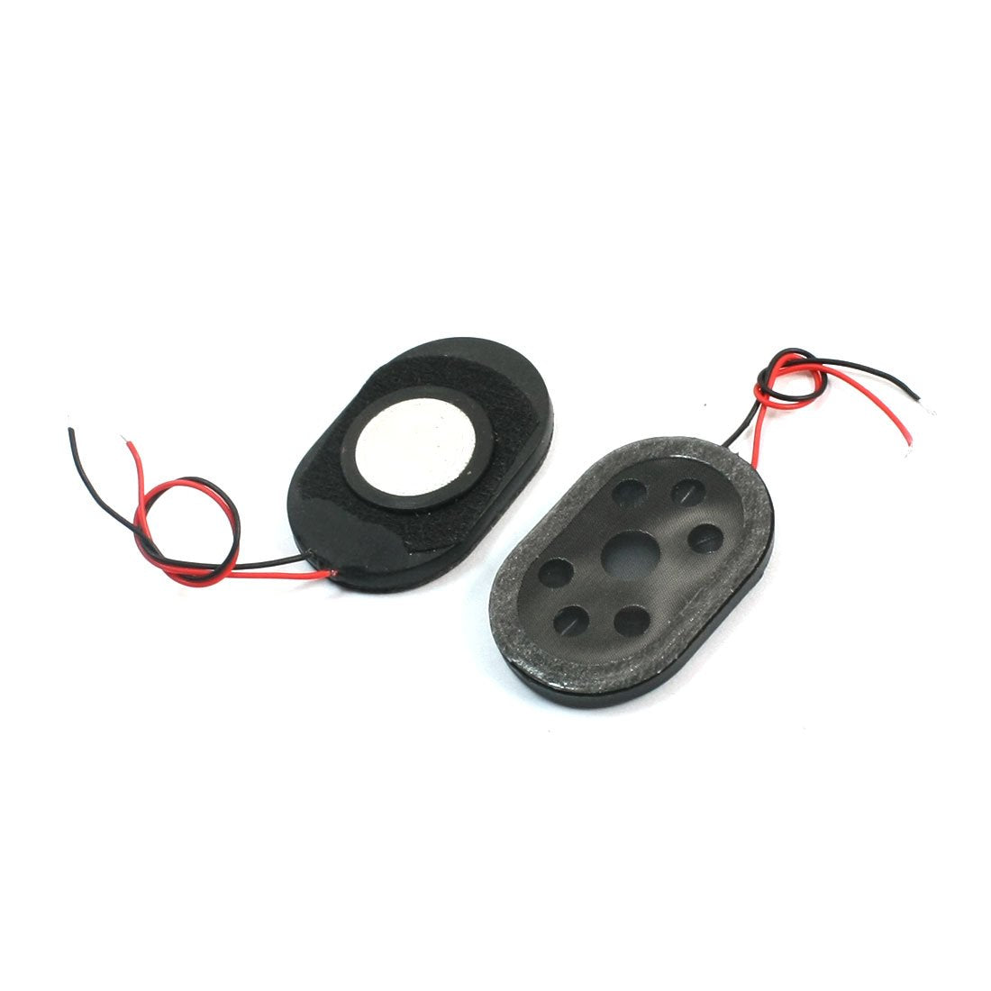 uxcell 2 Pcs 1W 8 Ohm Oval Magnet Speaker Loudspeaker 30mmx20mm