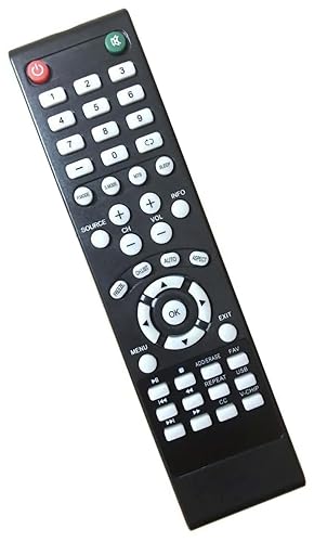 Universal Remote Control Replacement for Element TV ELDFW322 ELDFQ501J ELEFQ391J ELEFQ402 ELGFW601 ELEFT195 ELEFJ243 ELEFT281 ELEFW325 ELEFT326
