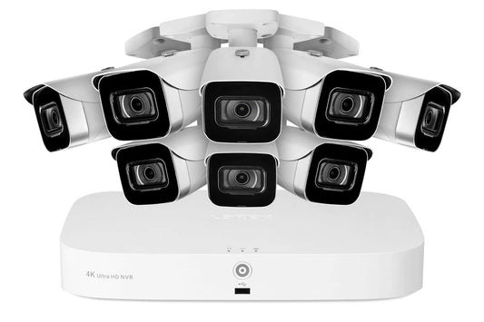8-Channel Fusion NVR System with 4K (8MP) IP Cameras 4 / Black