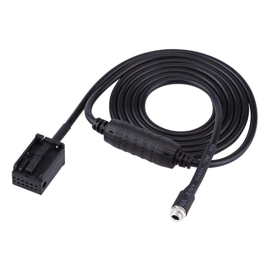Keenso Female AUX Auxiliary Audio Input Adapter Cable for E85 E86 Z4 CD X3 E83 12 Line for