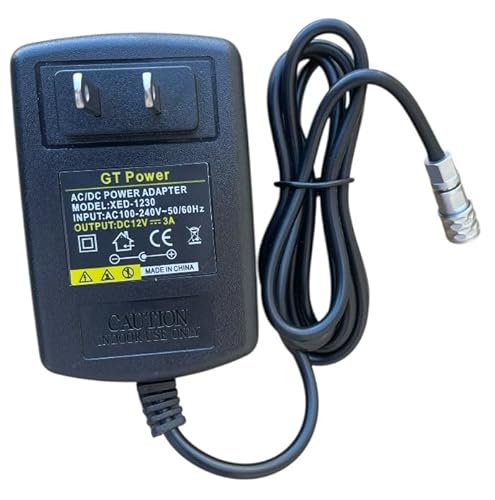 Power Supply AC Adapter Compatible with Blackmagic Design Pyxis 6K and Pyxis 12K Cinema and BMPCC Pocket Cinema Camera 4K, 6K and 6K G2 and 6K Pro