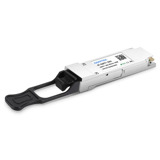 QSFPTEK 40GBASE-SR4 QSFP+ 850nm 150M DDM MTP/MPO MMF Optical Transceiver Module Compatible QSFP-40G-SR4