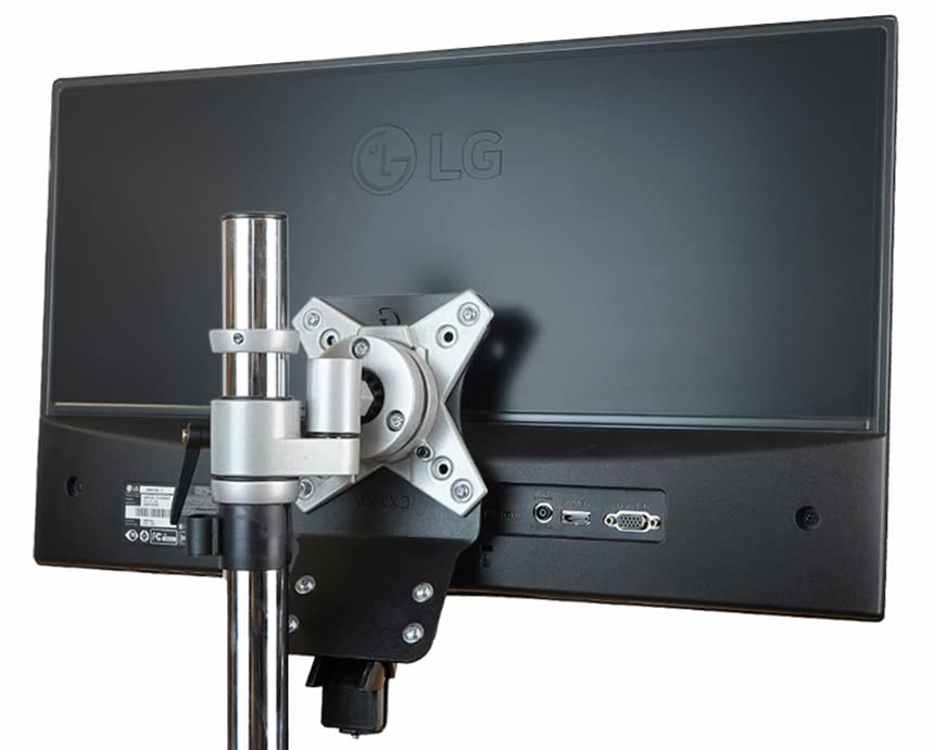 Gladiator Joe Monitor Arm/Mount VESA Bracket Adapter Compatible with LG 24MP47HQ-P, LG 24MP50HQ-P