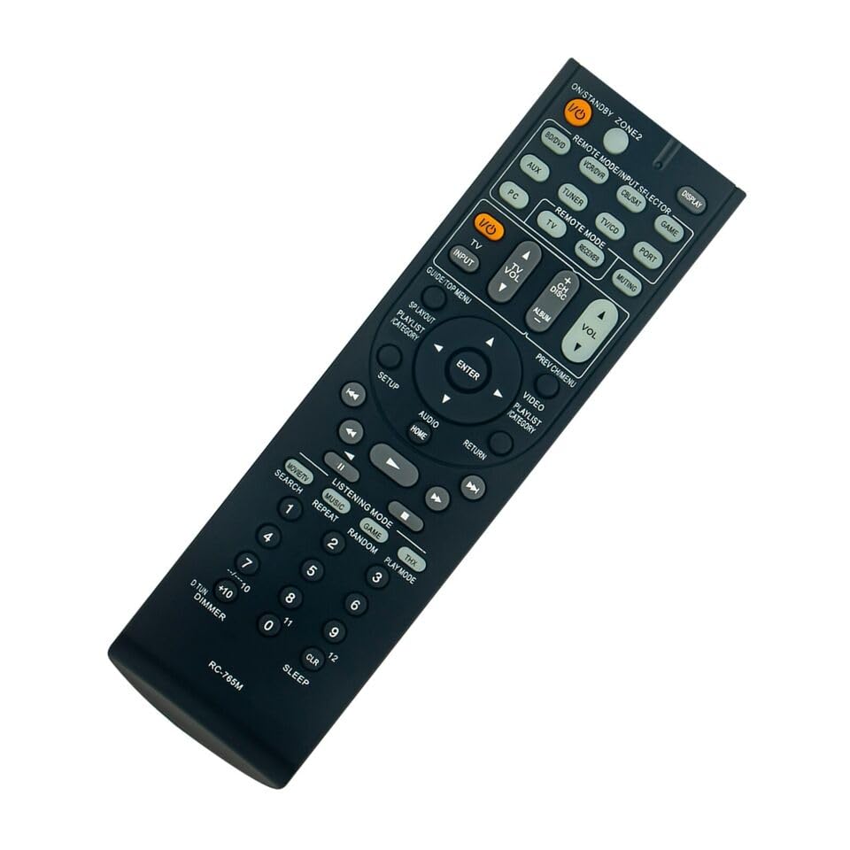 RC-765M Replace Remote Control for Onkyo AV Receiver TX-SR608 TXSR608 RC765M