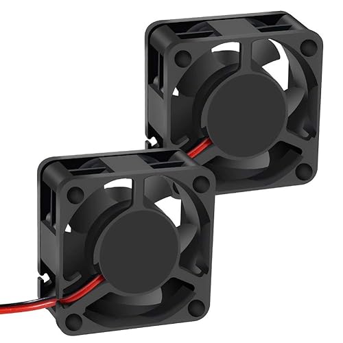 40x20mm 3D Printer Fan Brushless 4020 DC 12V Cooling Fan 40x40x20mm for Cooling 3D Printer Pro Hotend Extruder/Inverte and Storage Equipment (Routers