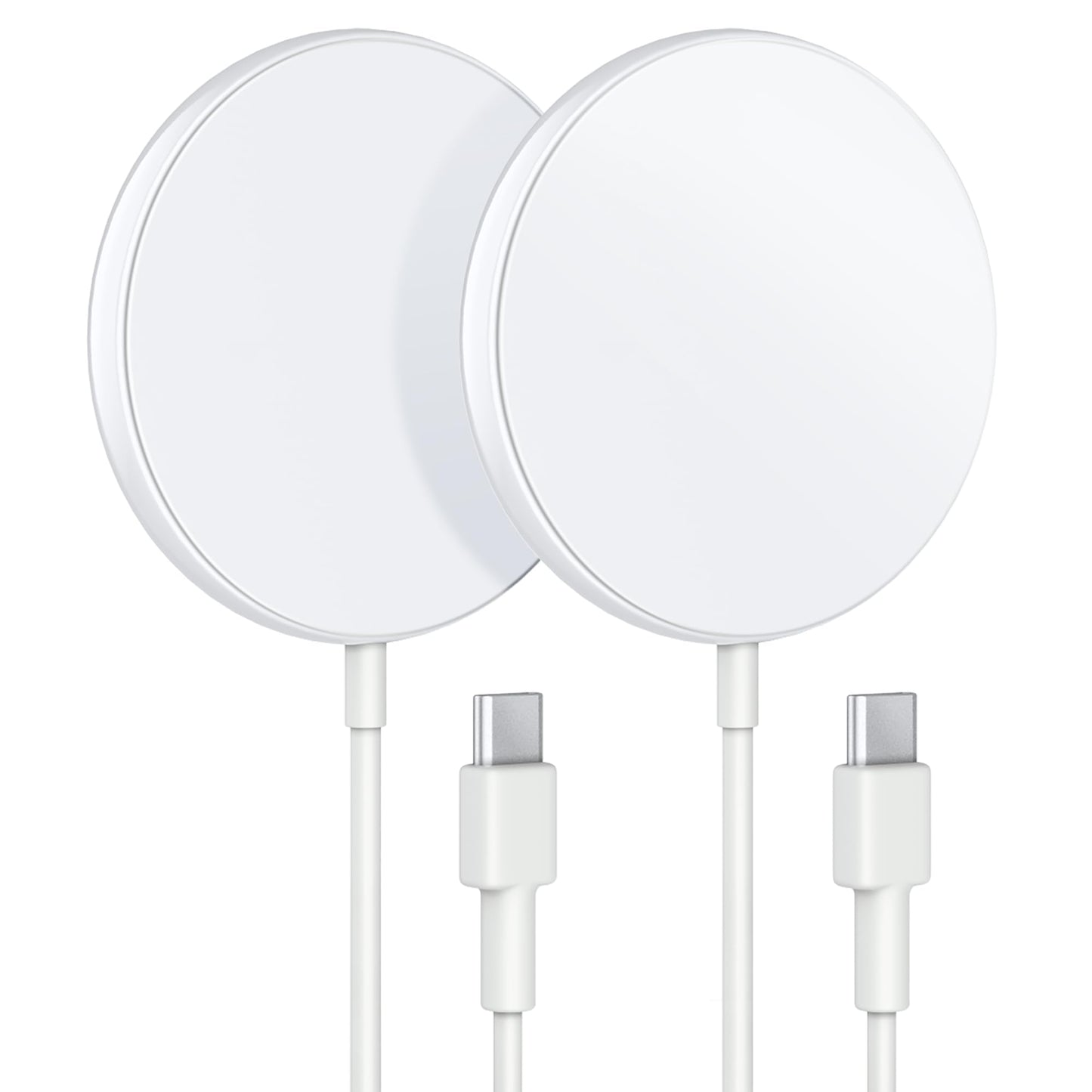 COKOEYE Magnetic Wireless Charger 2-Pack for iPhone Wireless Charger Pad, Max Fast for Magsafe Phone Adapter for iPhone 16/16 Plus/16 Pro/16 Pro