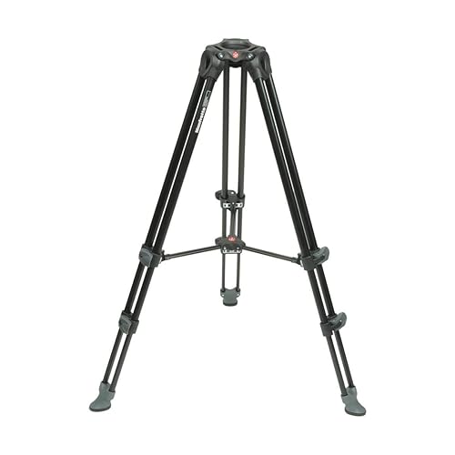 Manfrotto MVT502AM Video Tripod with Telescopic Twin Legs (Black)