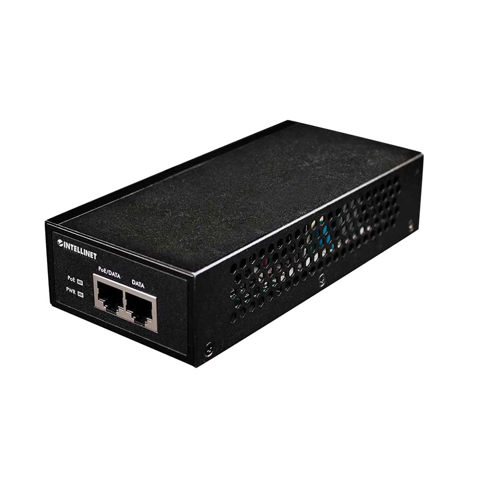 Intellinet Network Solutions(R) 560566 1-Port Gigabit High-Power PoE+ Injector