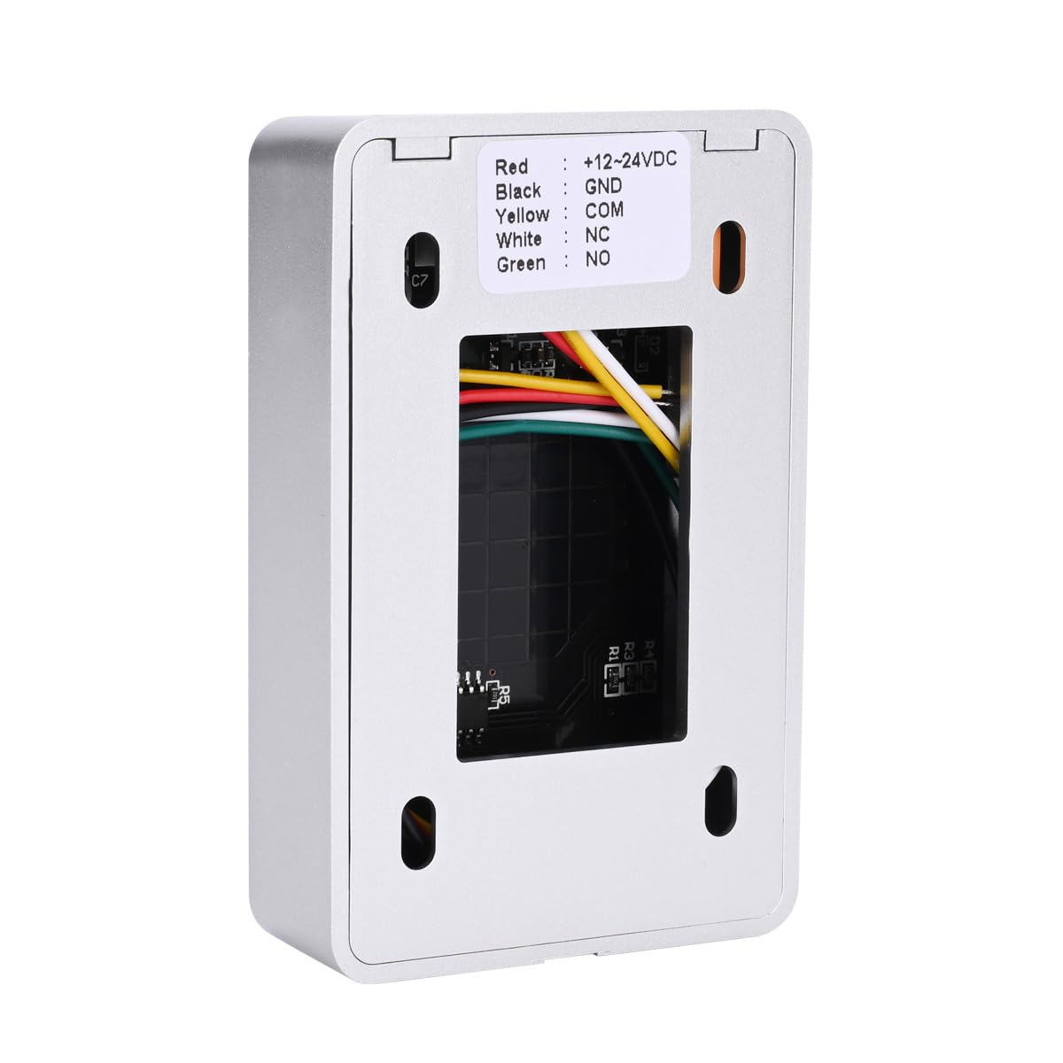 Touch to Exit Button for Door Access Control System LED Light 5 Contact Output Push Exit Switch Rectangle Shape 4pcs