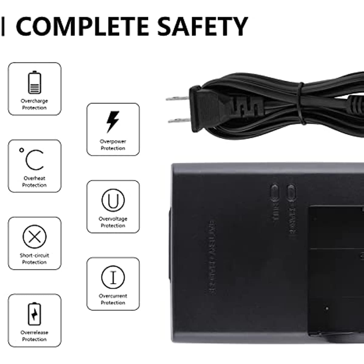 NB-11L CB-2LF CB-2LD Battery Charger Compatible with Canon NB-11LH Battery PowerShot ELPH 110 HS 130 HS 135 is 140 is 150 is 160 170 is 320 HS 340 HS