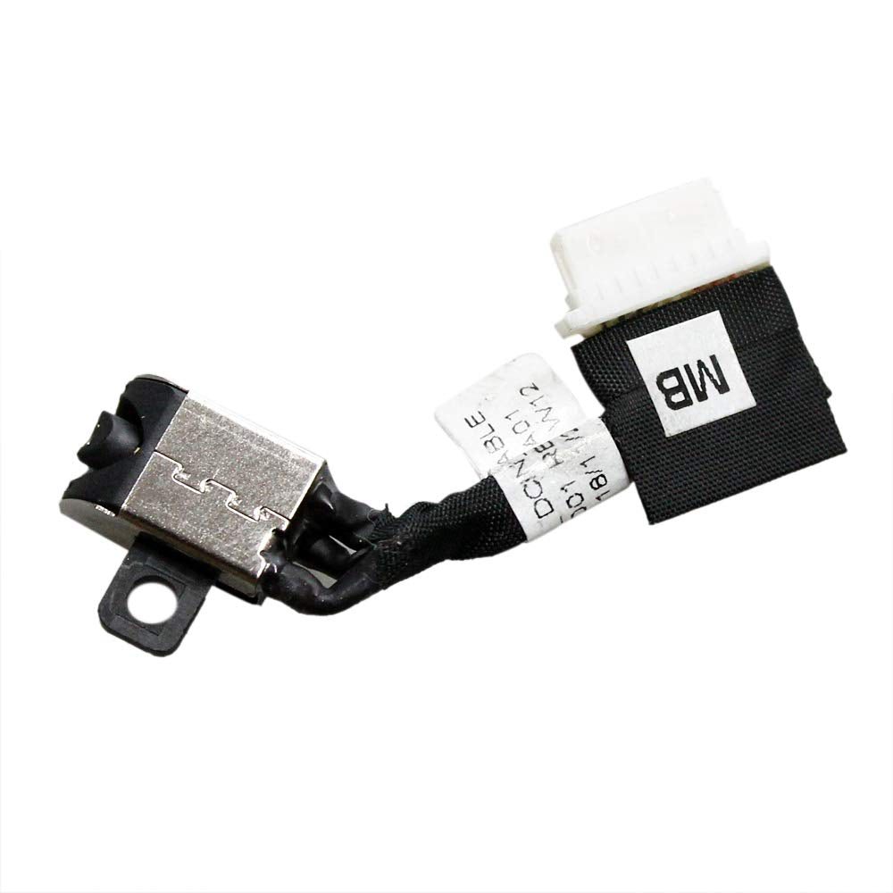 GinTai DC Power Jack Harness Cable Socket Plug Charging Port Replacement for Dell in-spiron 14 5480 5580/5485 5488 5498 5590 5598 Vostro 5481 5581