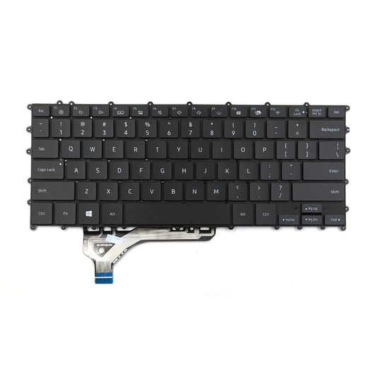KGIGIBE Replacement Backlit Keyboard for Samsung NP930MBE 930MBE NP930MBE-K05US Laptop US Black Without Frame BA59-04382A