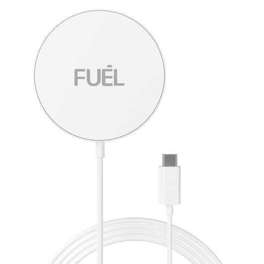 iPhone Charger Fast Charging MagSafe Charger - Fuel - 15W Magnetic Wireless Charger - Magnetic/MagSafe Charging Pad for iPhone 17 Pro Max/Air/16 Pro