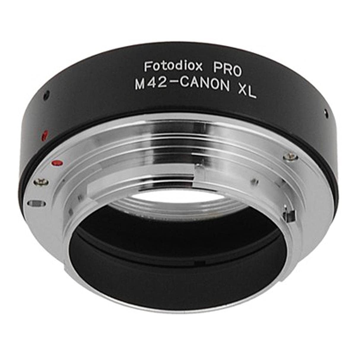 Fotodiox Pro Lens Mount Adapter Compatible with M42 (42mm x1 Thread Screw Mount) Lens to Canon XL Mount Video Camera. XL-1, XL-1s, XL-2, XL-H1 HDV