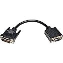 TRIPP LITE P120-08N 8-Inch DVI to VGA Cable Adapter DVI-I Dual Link M to HD15 F