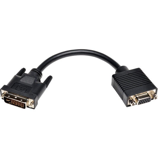TRIPP LITE P120-08N 8-Inch DVI to VGA Cable Adapter DVI-I Dual Link M to HD15 F