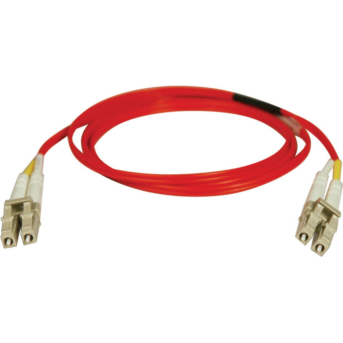 TRIPP LITE Duplex Multimode 62.5/125 Fiber Patch Cable (LC/LC) - Red, 1M (3-ft.)(N320-01M-RD)