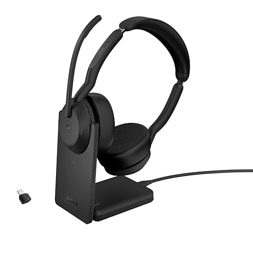 Jabra Evolve2 55 - Link380C Ms Stereo (Include Stand), W128338047 (Stereo (Include Stand))