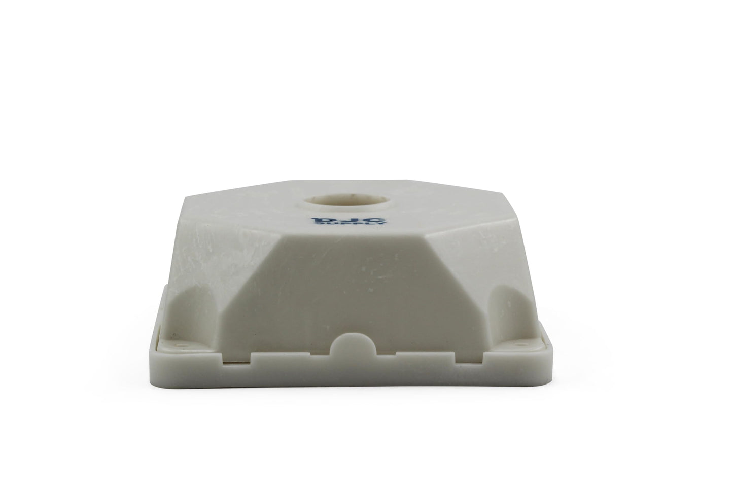 DJC Supply Universal CCTV Security Camera Mount, Junction Box for survlaince Camera, Multi Pattern mounting Hold for Easy Install. Strong ABS Plastic