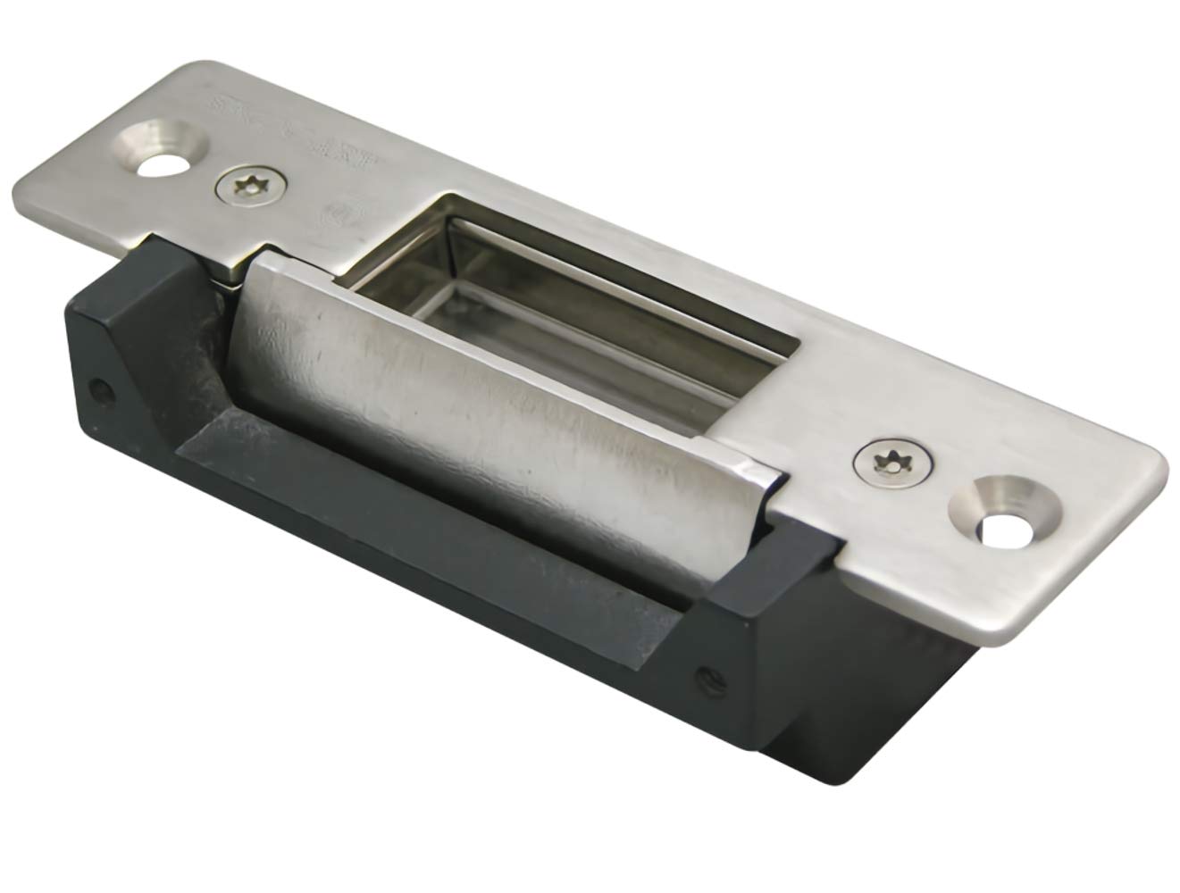 Seco-Larm SD-995C24 Electric Door Strike for Metal Doors, 24VDC, Shallow Design, Non-Polarized Connection, Reversible Non-Handed Design, Up to 250000