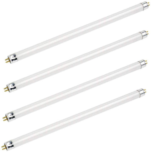 Bluex Bulbs 4 Pack F14T5/850 14W 22 Inch T5 Fluorescent Tube Light Bulb 5000K Cool White Mini Bi-Pin (G5) Base Straight Tube Light Bulb