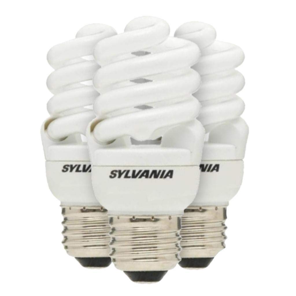 Sylvania 26374 - CF13EL/SPIRAL/835 3-PACK Twist Medium Screw Base Compact Fluorescent Light Bulb