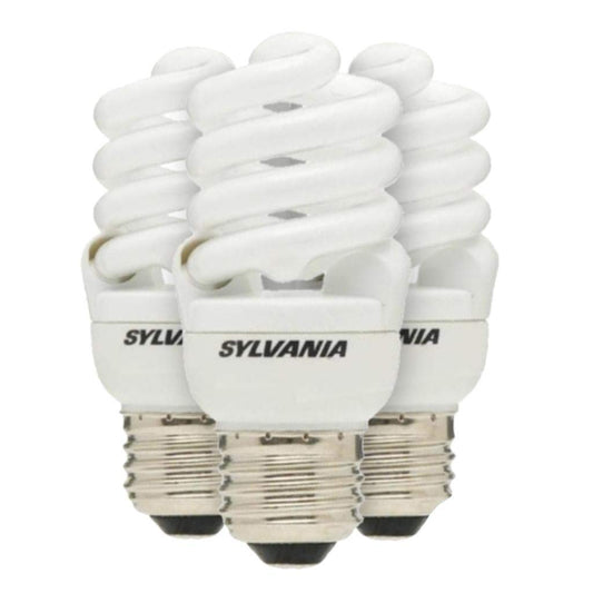 Sylvania 26374 - CF13EL/SPIRAL/835 3-PACK Twist Medium Screw Base Compact Fluorescent Light Bulb