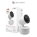 Nexxt Solutions Smart Wi-Fi Indoor Pan and Tilt Camera - 2K HD, Motion Detection, Night Vision, Two-Way Audio, Remote Access Alexa & Google Home